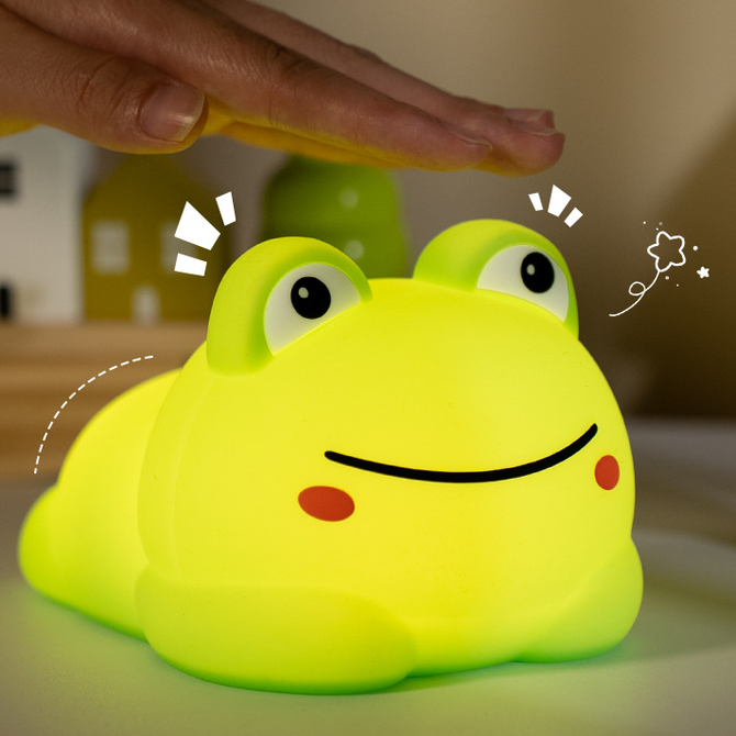 Chubby Frog Silicone Squishy Night Light