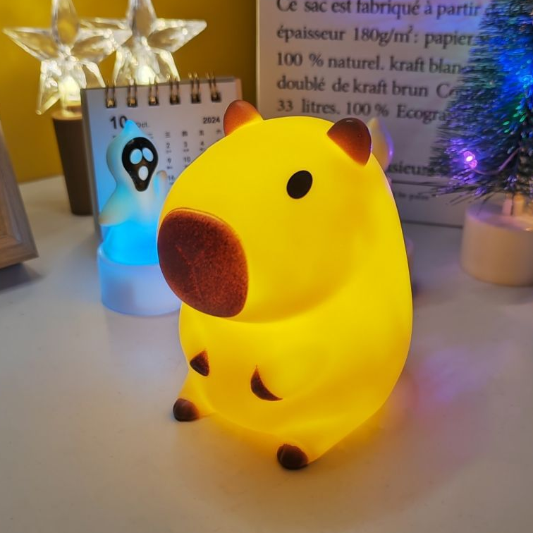 Mini Capybara Night LED Lamp Gift