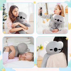 MeWaii® Cute Weighted Stuffed Animals Kawaii Weighted Koala Plush Toys Pillow Squishy Toy 18 inches