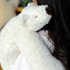 Polar Fleece Bear Weighted Stuffed Animal