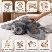 MeWaii® Owl Weighted Stuffed Animal with Microwavable Heating Pad 2026
