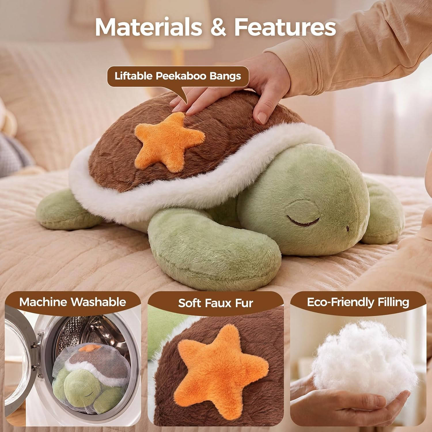 MeWaii® Sea Turtle Weighted Stuffed Animal