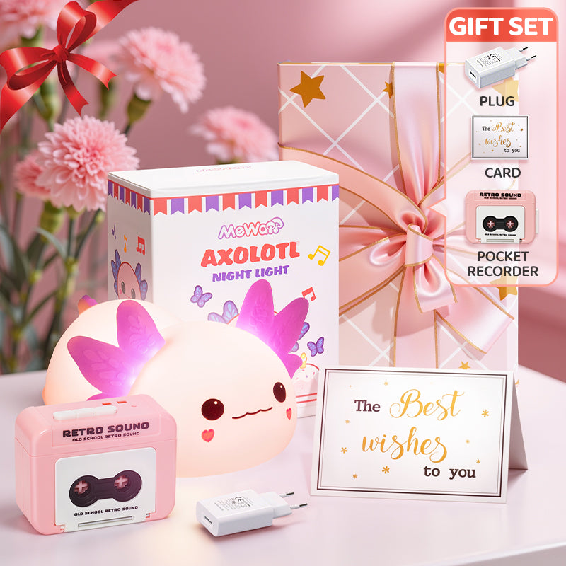 Mother's Day Limited Gift Set Special for every Momy Engraving Squishy Silicone LED Night Light