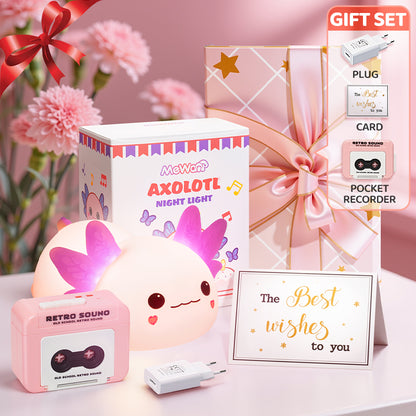 Mother's Day Limited Gift Set Special for every Momy Engraving Squishy Silicone LED Night Light