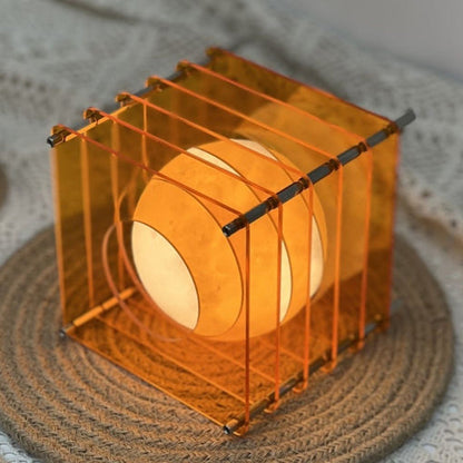 DIY Acrylic Layered Moon Lamp Gift for Bedroom and Living Room