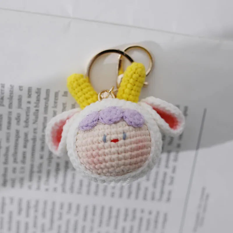 Mewaii® Handmade Crochet Cute Ball Keychain