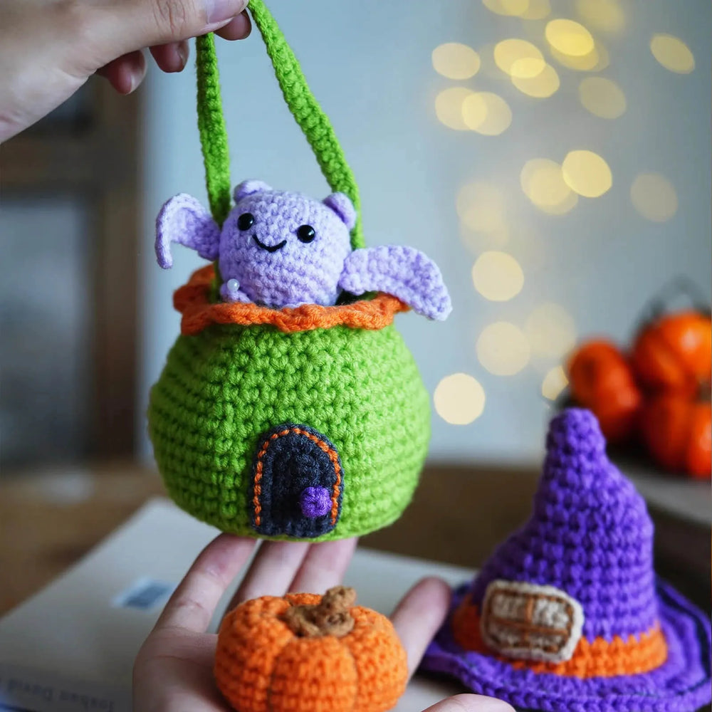 MeWaii® Crochet Kit For Beginners with Easy Peasy Yarn