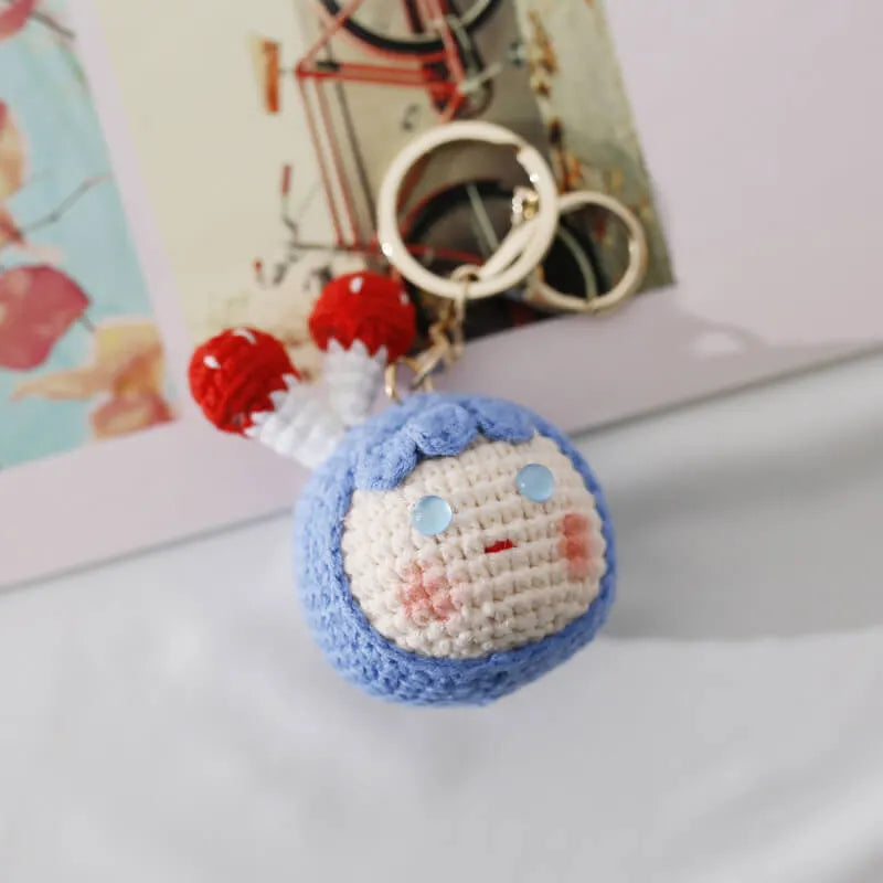 Mewaii® Handmade Crochet Cute Ball Keychain