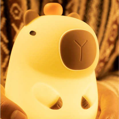 Capybara Tap Tap LED Night Lamp Best Gift For Baby and Girls