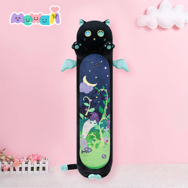 MeWaii® Original Design Magic Mint Kitten Stuffed Animal Kawaii Plush Pillow Squishy Toy