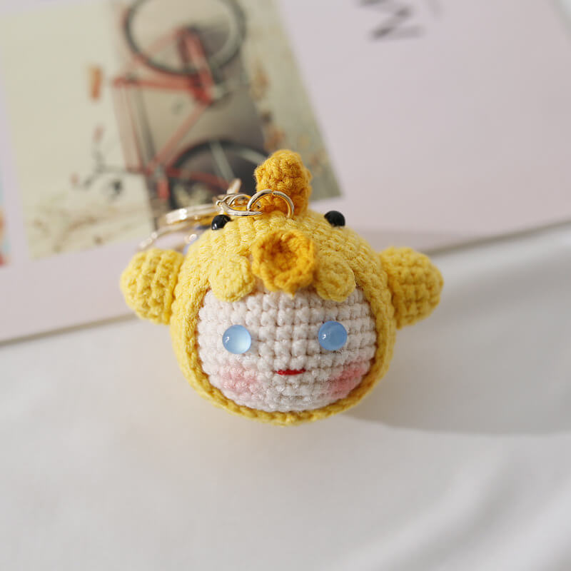 Mewaii® Handmade Crochet Cute Ball Keychain