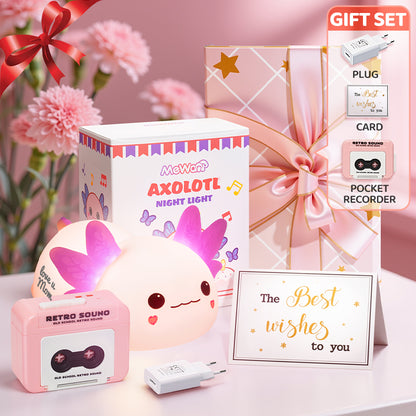 Mother's Day Limited Gift Set Special for every Momy Engraving Squishy Silicone LED Night Light