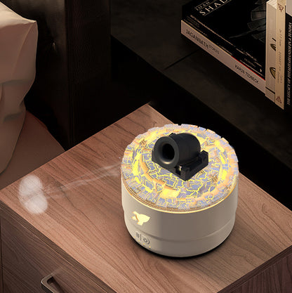 Kanonen-Luftbefeuchter, Aroma-Diffusor, Wassernebel, Nachtlicht, Lava, perfektes Geschenk