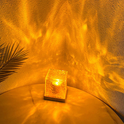 Dynamic Shadow Water Pattern Rotating Atmosphere Night Light