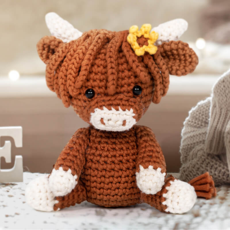 MeWaii® Crochet Original Designed Amigurumi Kits For Beginners with Easy Peasy Yarn