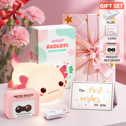 Mother's Day Limited Gift Set Special for every Momy Engraving Squishy Silicone LED Night Light