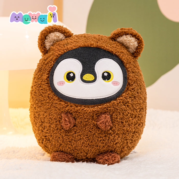 MeWaii® Stuffed Animal Kawaii Penguin Plush Pillow Squishy Toy With Hoodie