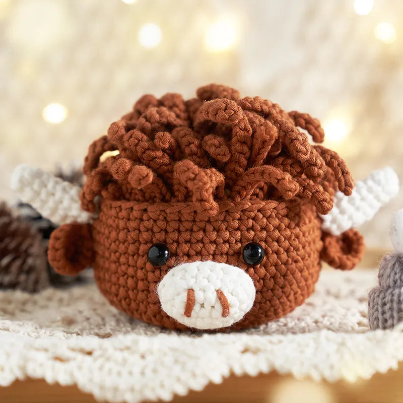 MeWaii® Crochet Original Designed Amigurumi Kits For Beginners with Easy Peasy Yarn