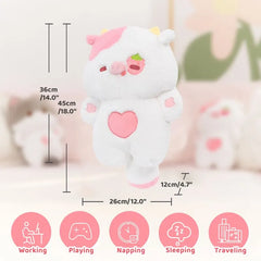 MeWaii® Squishy Berry Cow Plush Kawaii Pillow Plush Toy