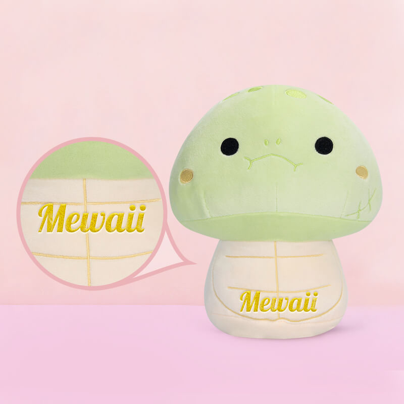 MeWaii® Mushroom Family Sea Turtle Kawaii Plush Pillow Squish Toy