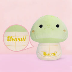 MeWaii® Mushroom Family Sea Turtle Kawaii Plush Pillow Squish Toy