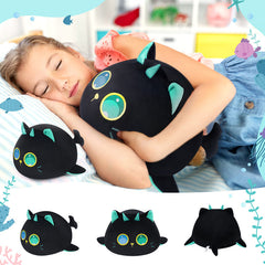 MeWaii® Ocean Series Magic Cat Stuffed Animal Kawaii Plush Pillow Squishy Toy
