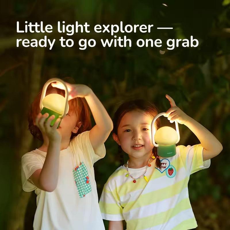 Mushroom Night Light Detachable Silicone Rotating Dimming Projection Mode Camping Flashlight Perftct Gift