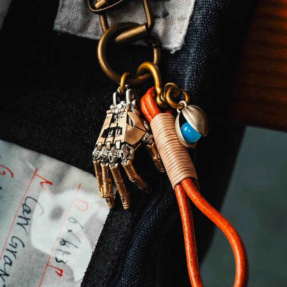 Mechanical Hand Pendant Decorative Necklace Glasses Stand Key Holder Collection