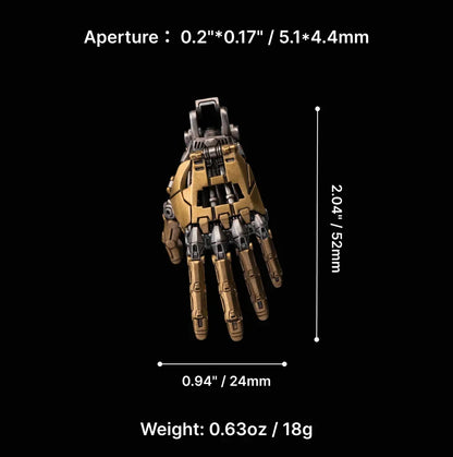 Mechanical Hand Pendant Decorative Necklace Glasses Stand Key Holder Collection