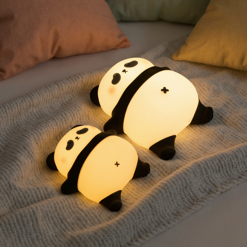 Schlafendes Capybara, atmendes, matschiges Silikon, Begleiter mit Sound, LED-Nachtlicht, perfektes Geschenk