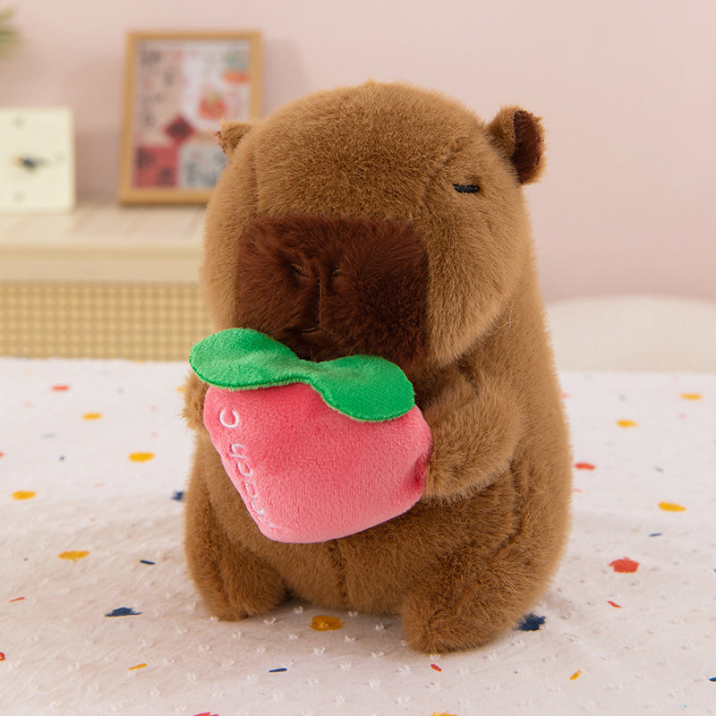 8" Capybara Plush Toy, Soft Cute Capybara Stuffed Animal Gift