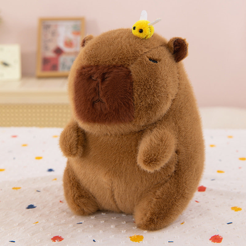 8" Capybara Plush Toy, Soft Cute Capybara Stuffed Animal Gift