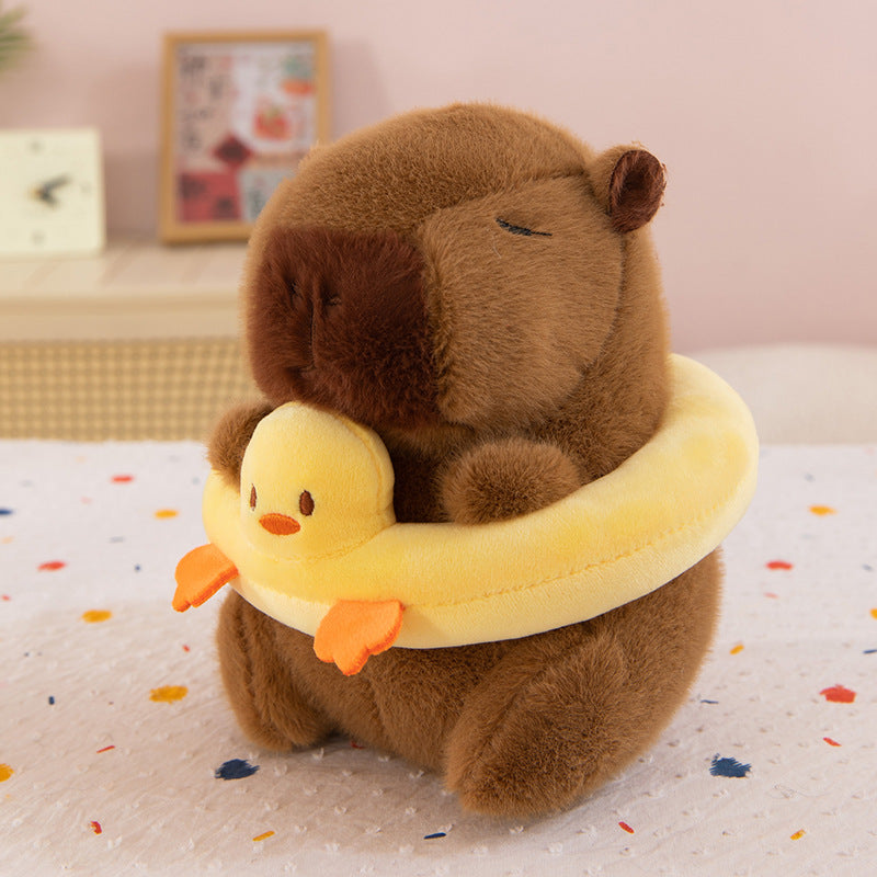 8" Capybara Plush Toy, Soft Cute Capybara Stuffed Animal Gift