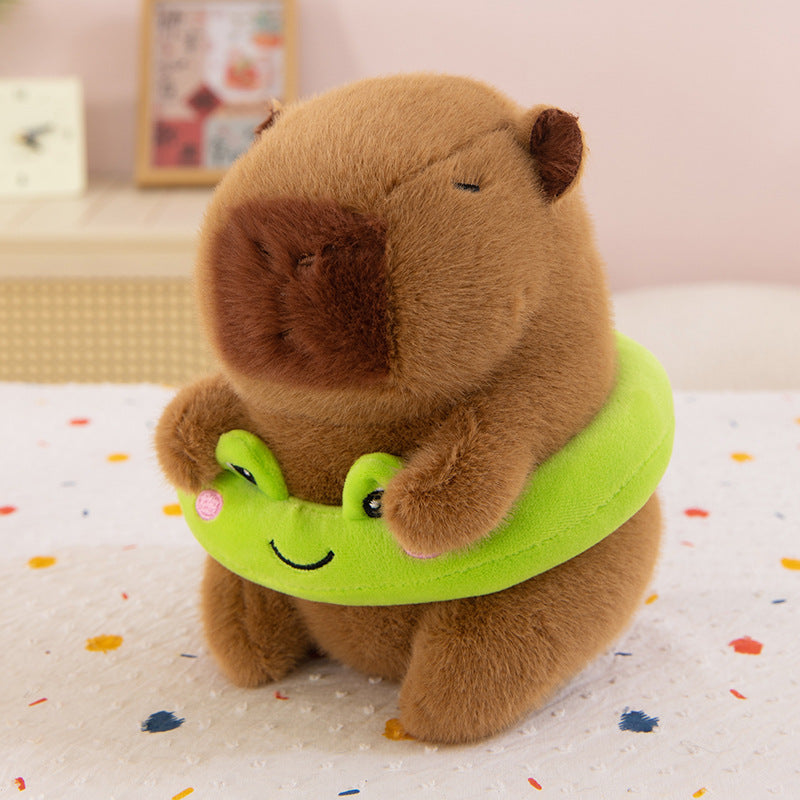 8" Capybara Plush Toy, Soft Cute Capybara Stuffed Animal Gift
