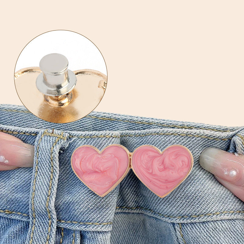 Waist Knots Adjustable Frog Heart Toadstool Strawberry for Loose Pants Clothes