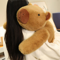 Capy Weighted Stuffed Animal -  Calming Hug Plush for Stress Relief & Sleep, Soft Gift for Kids & Adults