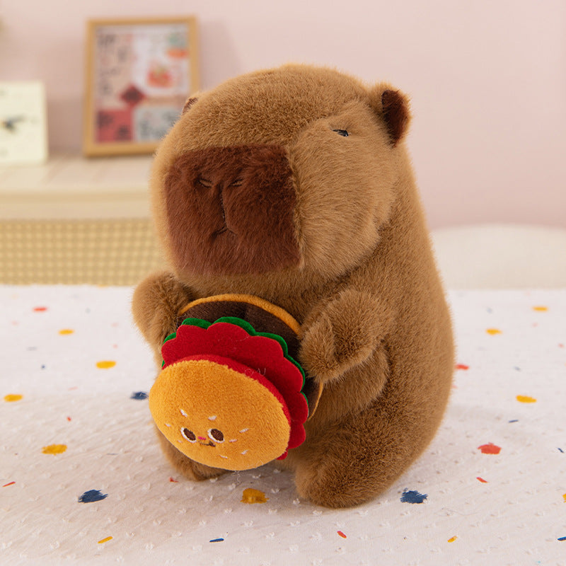 8" Capybara Plush Toy, Soft Cute Capybara Stuffed Animal Gift