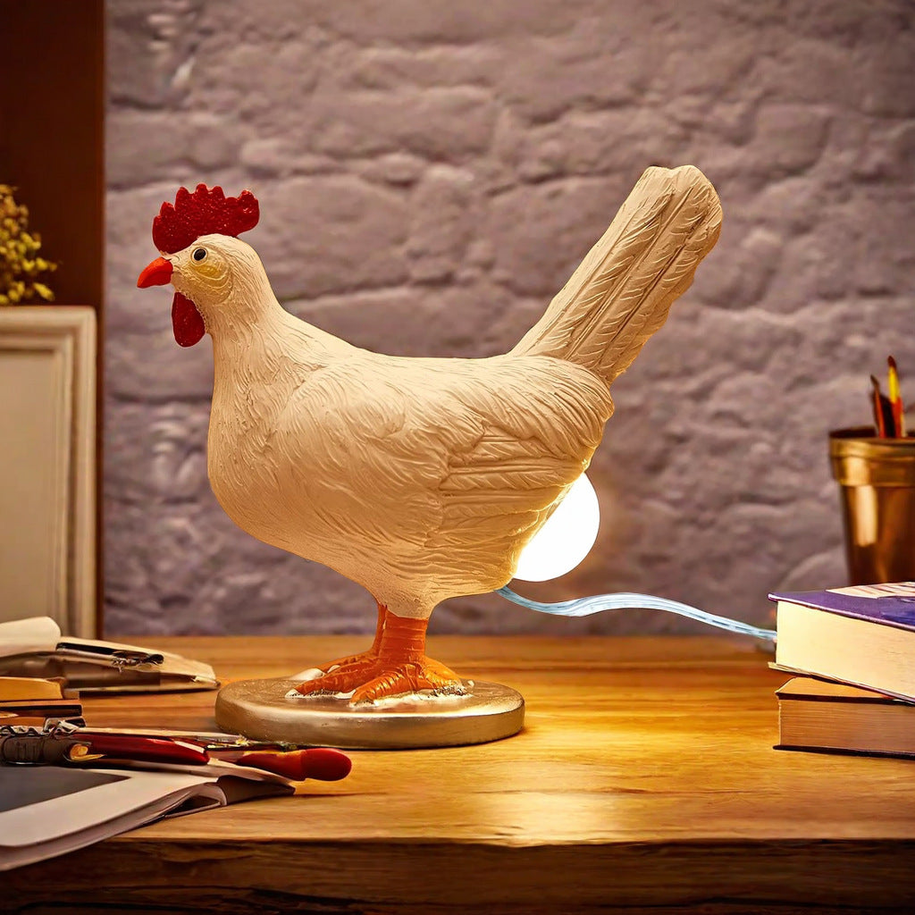 Rooster Egg LED Night Light - Perfect Gift for Kids and Girls