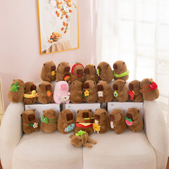 8" Capybara Plush Toy, Soft Cute Capybara Stuffed Animal Gift