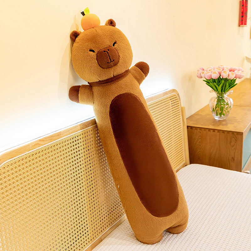 Long Plush Capy Toy, Soft Cute Capybara Stuffed Animal Gift
