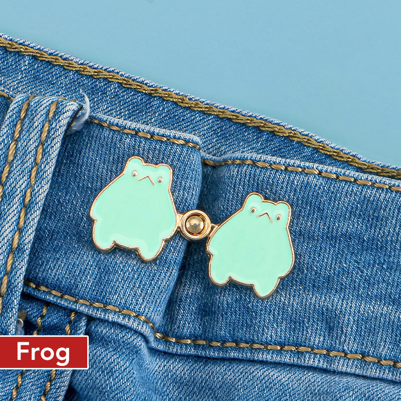 Waist Knots Adjustable Frog Heart Toadstool Strawberry for Loose Pants Clothes