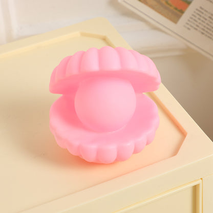 Veilleuse LED en forme de coquillage – Cadeau idéal pour les enfants et les filles