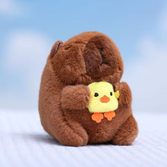 Mini Capybara Musical Plush Set – 12cm Collectible Figures