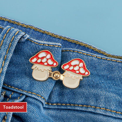 Waist Knots Adjustable Frog Heart Toadstool Strawberry for Loose Pants Clothes