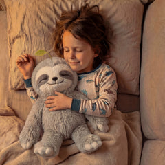 MeWaii® 4lbs Sitting Sloth Weighted Stuffed Animal – Inner Pad, Cozy Gift for Kids & Adults