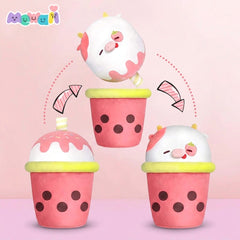 MeWaii® Milk Tea Boba Cow Plush Kawaii Plushies For Gift