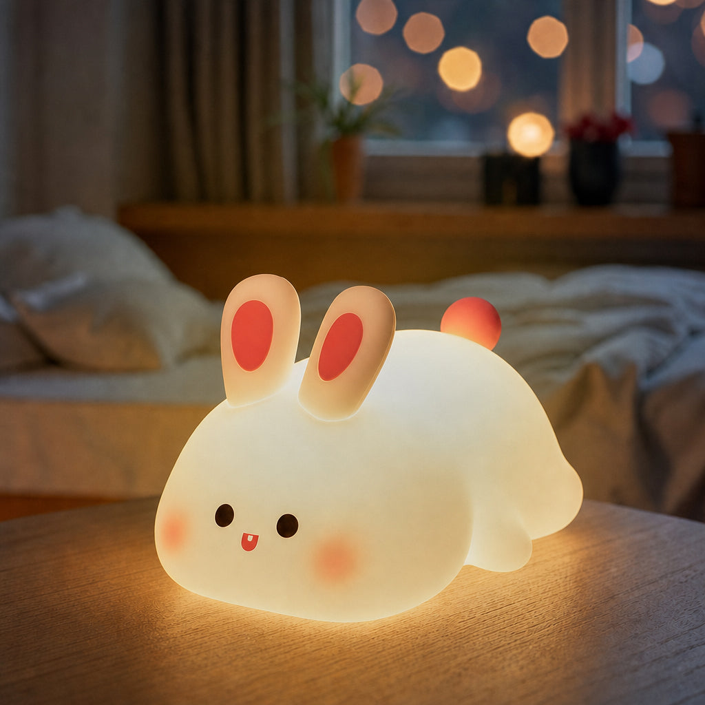 MeWaii® Squishy Silikon Tap-Tap Nachtlicht 2025 - Bestes Geschenk für Mädchen und Kinder