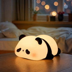 MeWaii® Cute Panda Night Light LED Squishy Tap Lamp Best Gift for Baby and Girl