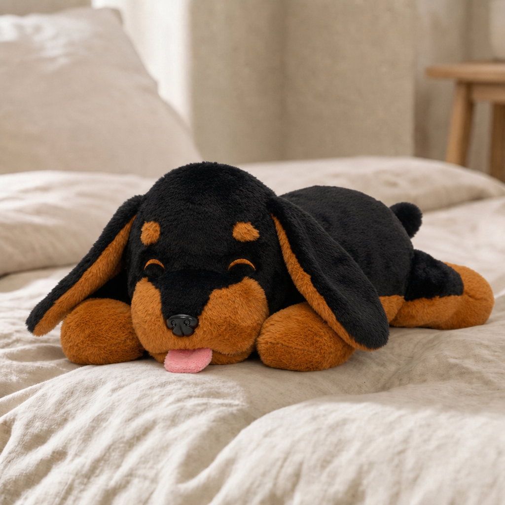 MeWaii® Dachshund Wiener Dog Weighted Stuffed Animal