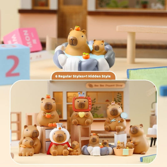 Capybara Mystery Box Playset for Birthday Decorations Gifts